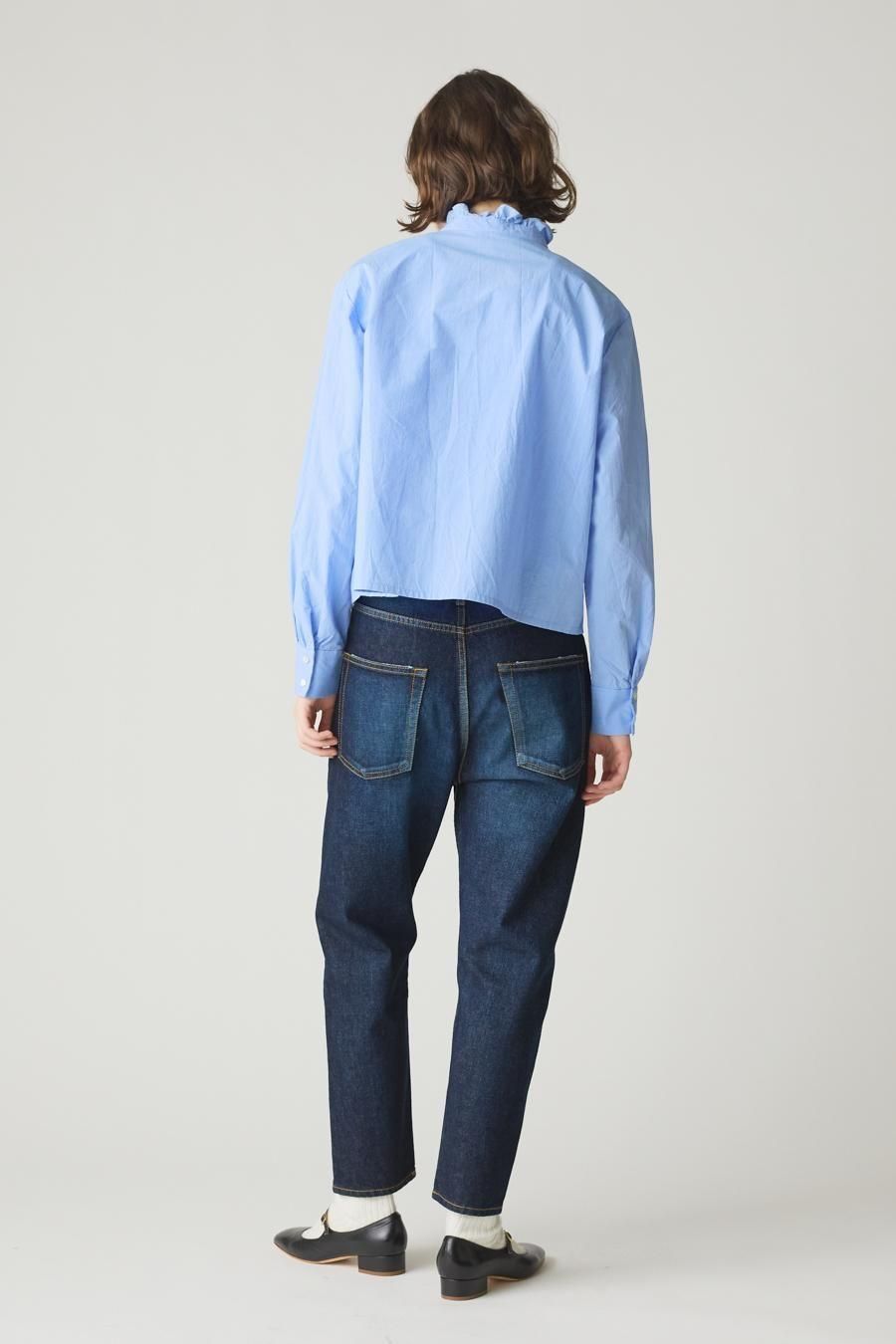 frill short shirt - MidiUmi（ミディウミ）｜OFFICIAL ONLINE SHOP