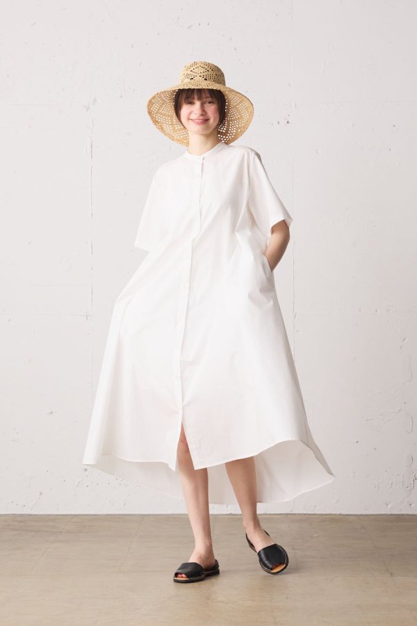 <img class='new_mark_img1' src='https://img.shop-pro.jp/img/new/icons8.gif' style='border:none;display:inline;margin:0px;padding:0px;width:auto;' />half sleeve A line shirt one piece