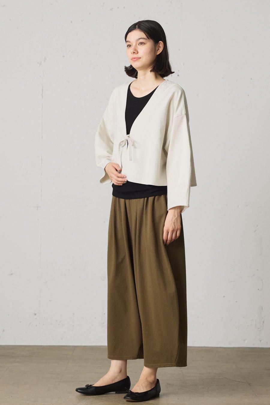 viyella front ribbon cardigan - MidiUmi（ミディウミ