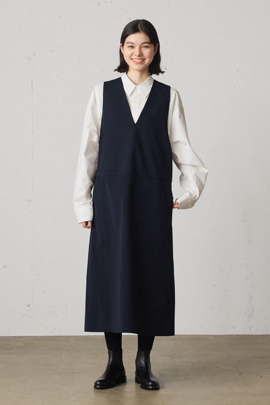 レビュー高評価商品 V neck jumper skirt - MidiUmi（ミディウミ）｜OFFICIAL ONLINE ワンピース