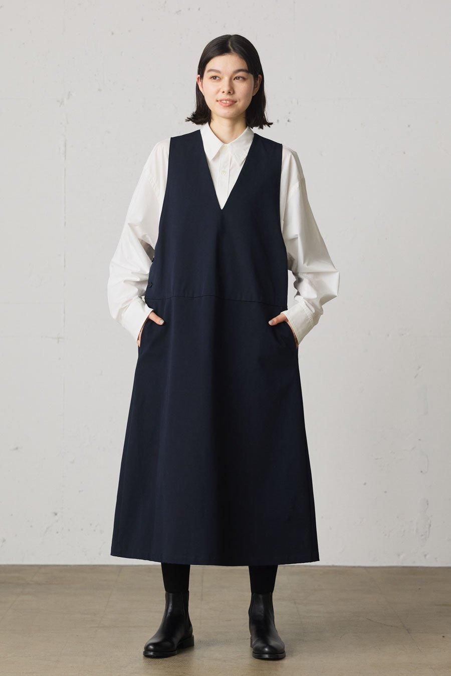 V neck jumper skirt - MidiUmi（ミディウミ）｜OFFICIAL ONLINE