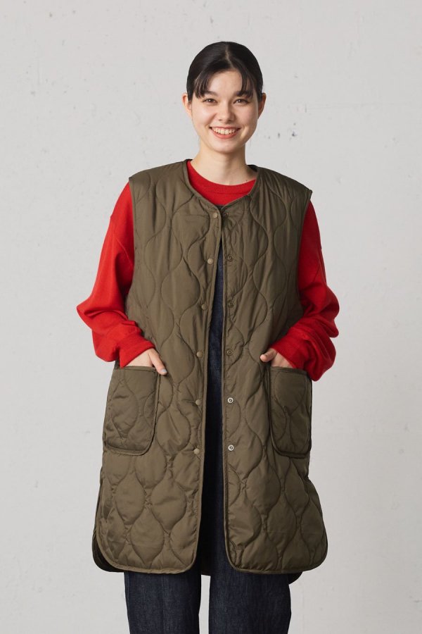 <img class='new_mark_img1' src='https://img.shop-pro.jp/img/new/icons8.gif' style='border:none;display:inline;margin:0px;padding:0px;width:auto;' />FUDGE11Ǻܡquilting reversible vest