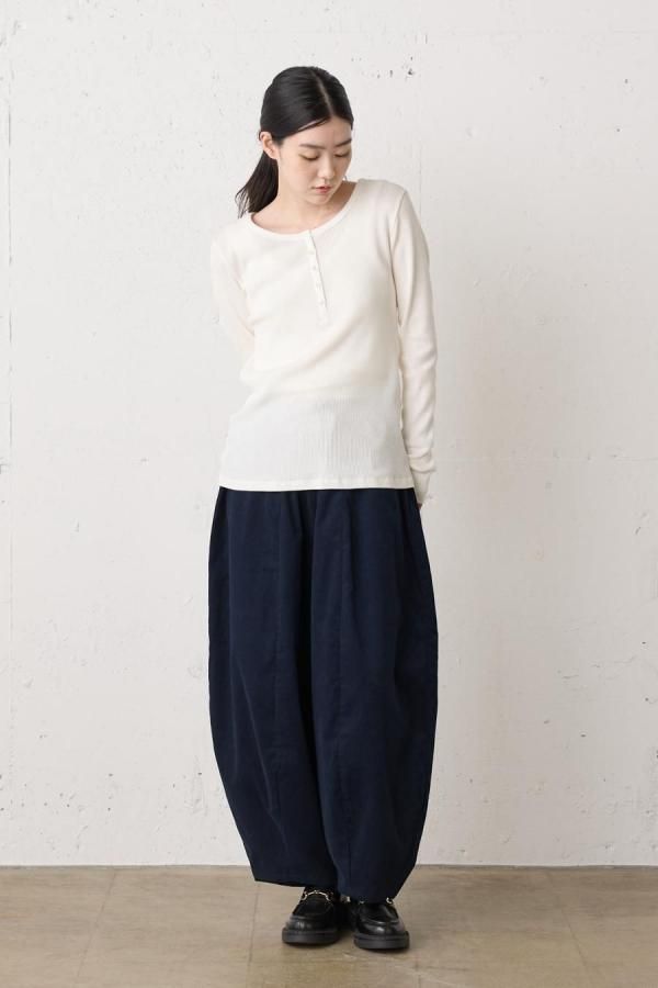 corduroy cocoon pants