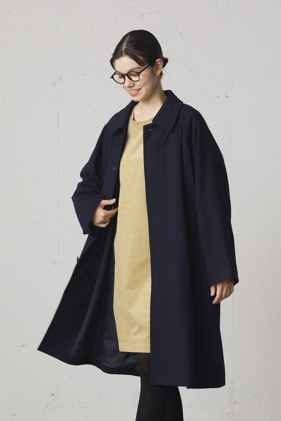 2024AW digne ディニュ soutien collar coat soutien collar coat-black – digne.online