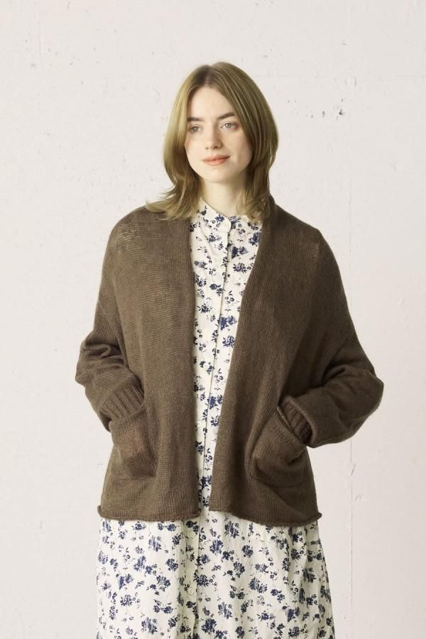 mohair gown cardigan