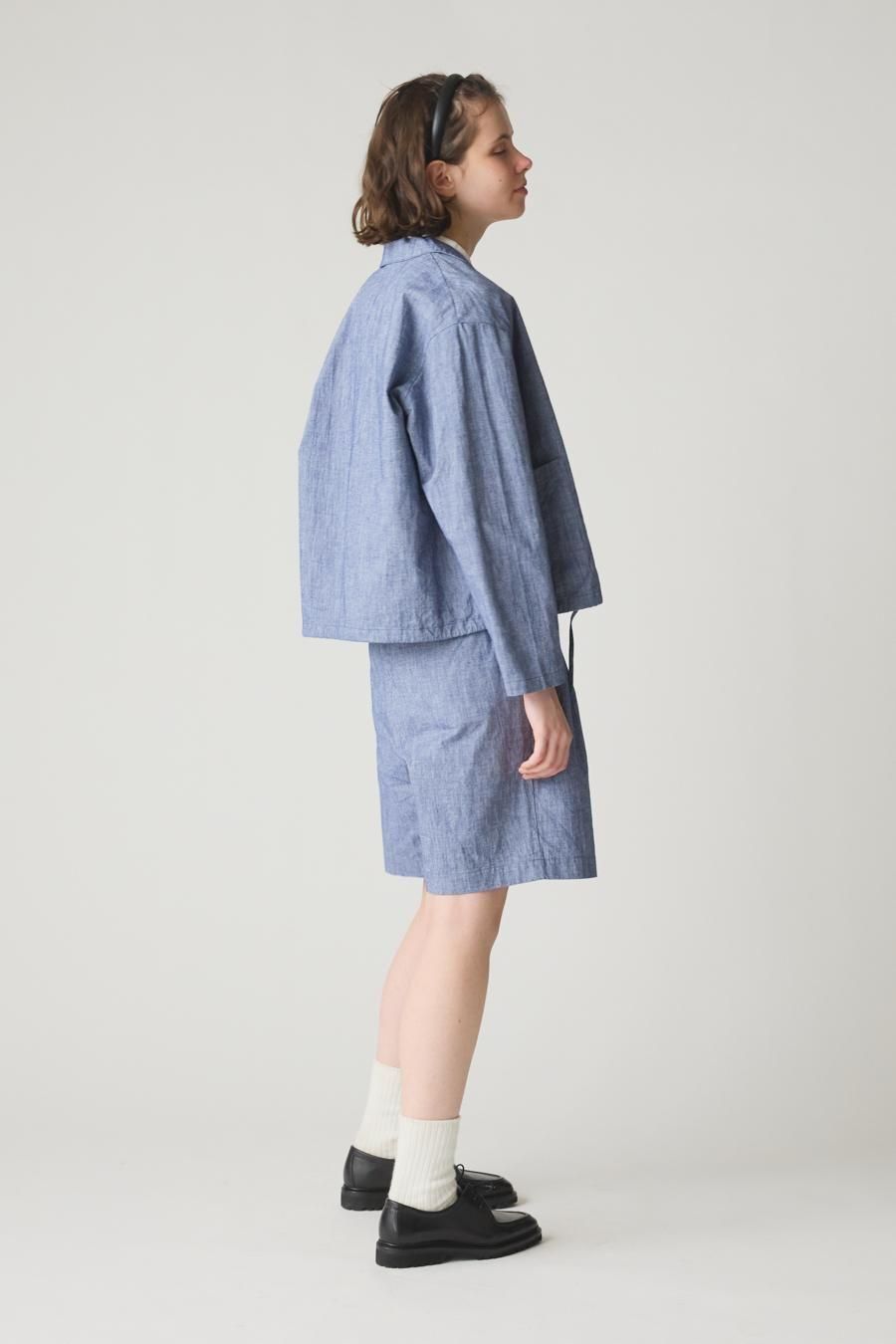 mi商品 chambray shirt jacket - MidiUmi（ミディウミ）｜OFFICIAL