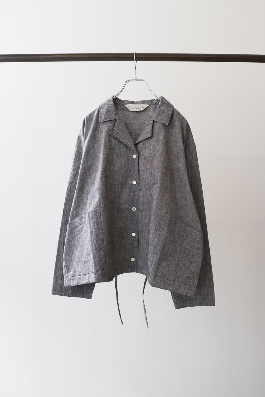 chambray shirt jacket - MidiUmi（ミディウミ）｜OFFICIAL