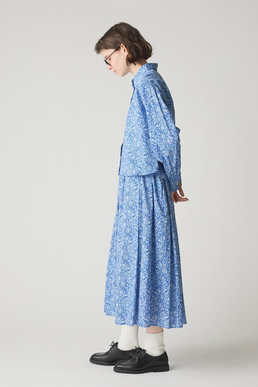 LIBERTY print shirt - MidiUmi（ミディウミ）｜OFFICIAL ONLINE