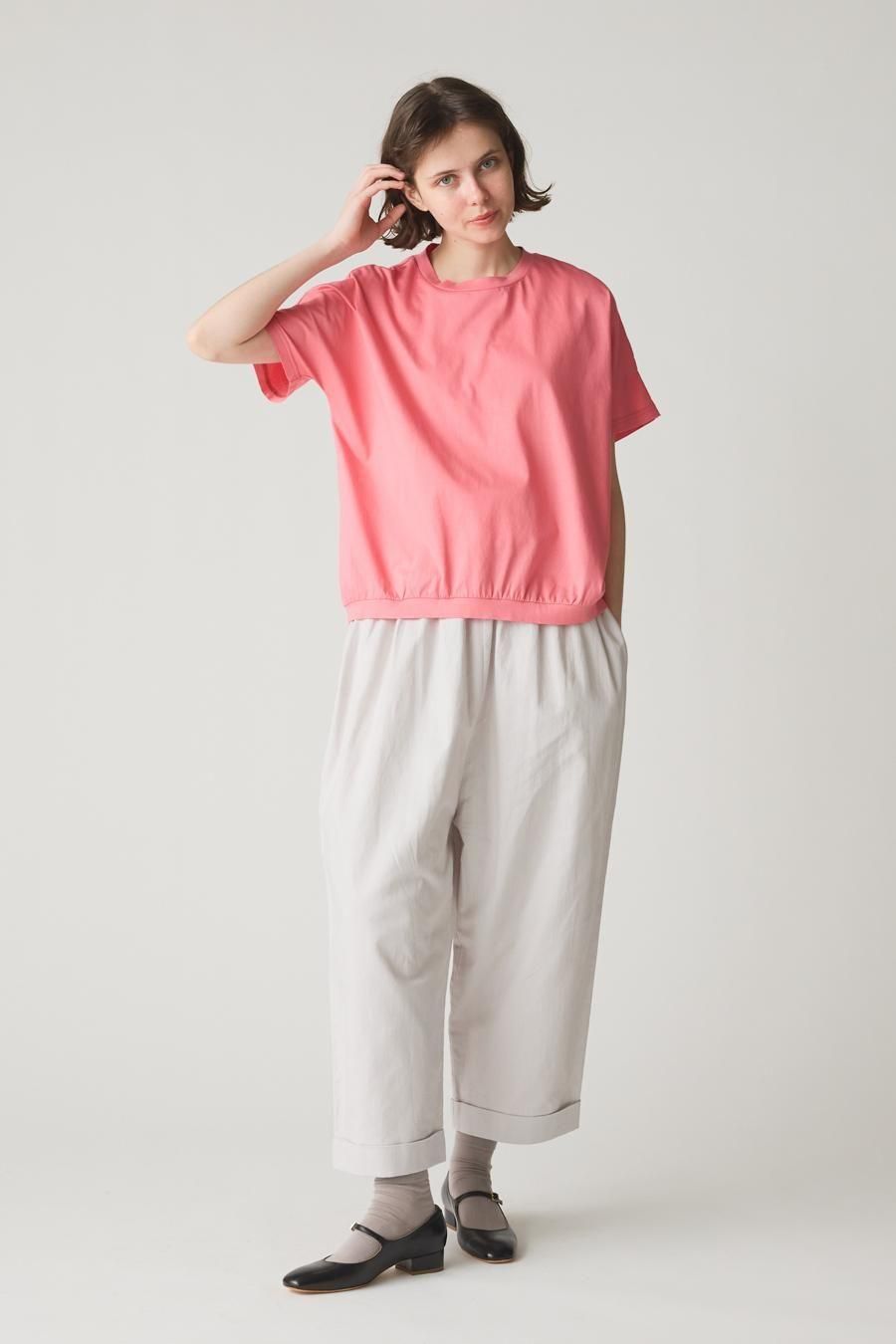 「新品未使用」ミディウミ　　オーガニックコットンパンツ ORGANIC GARDEN ショーツ ボーイレングス 綿 オーガニック
