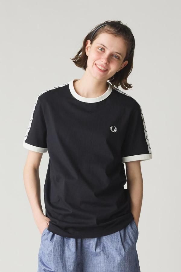 TAPED TIPPED T-shirt / Fred Perry