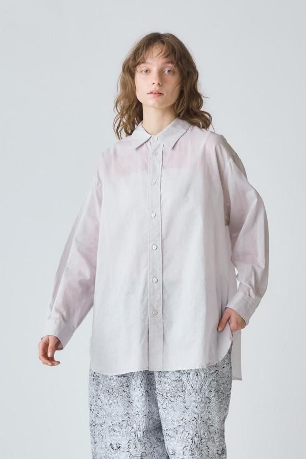 sheer wide shirt