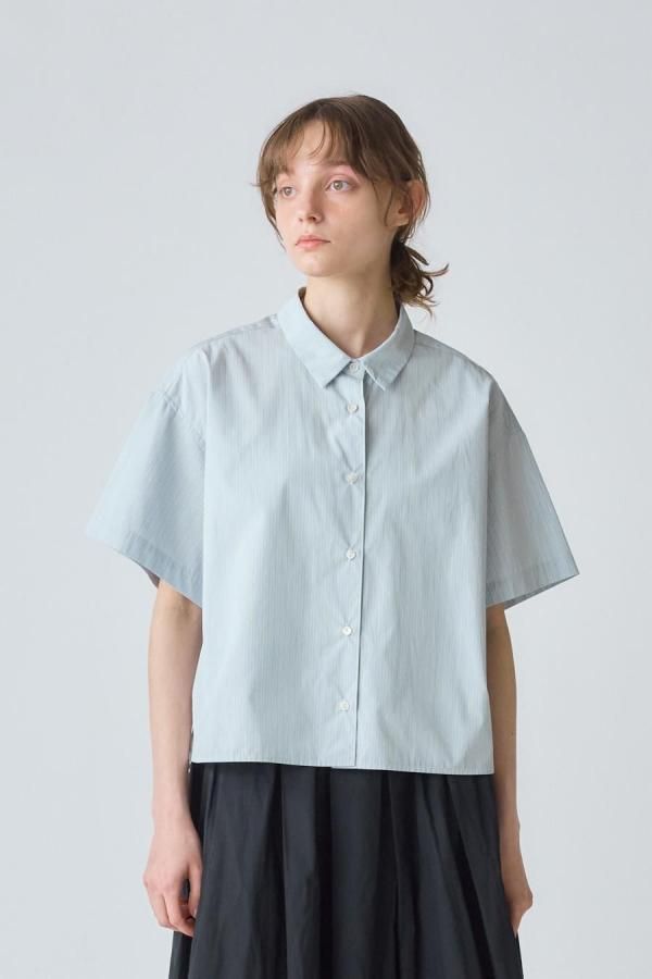 half sleeve patterned short shirt