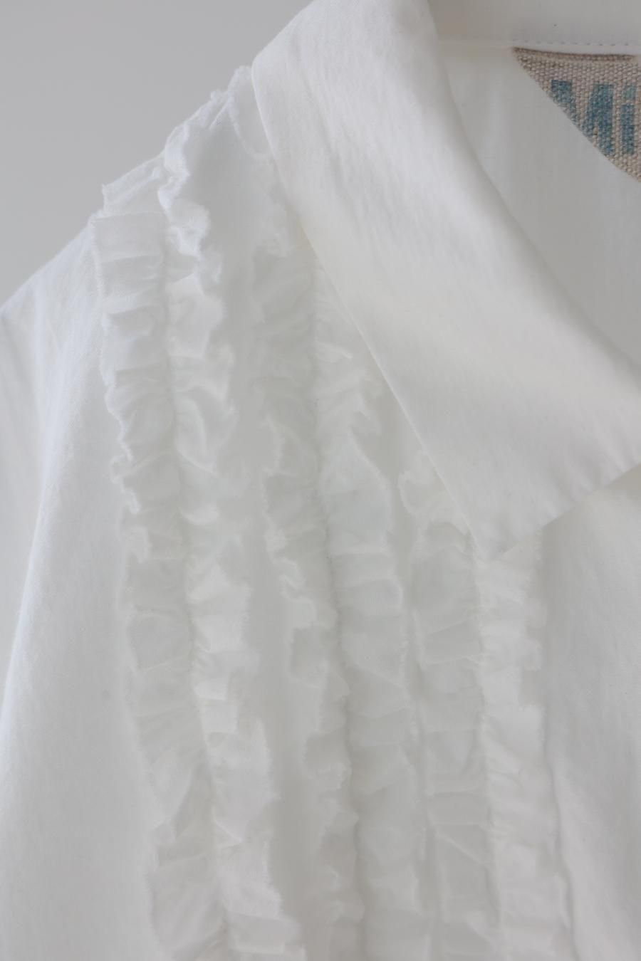 miiim様 front frill shirt - MidiUmi（ミディウミ）｜OFFICIAL ONLINE SHOP