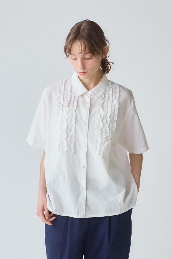 front frill shirt