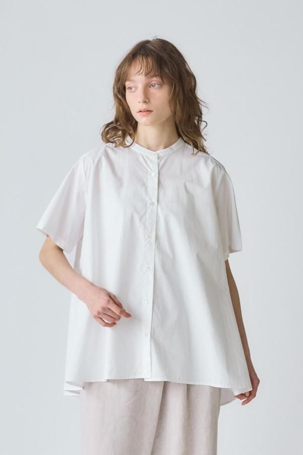 half sleeve A line shirt