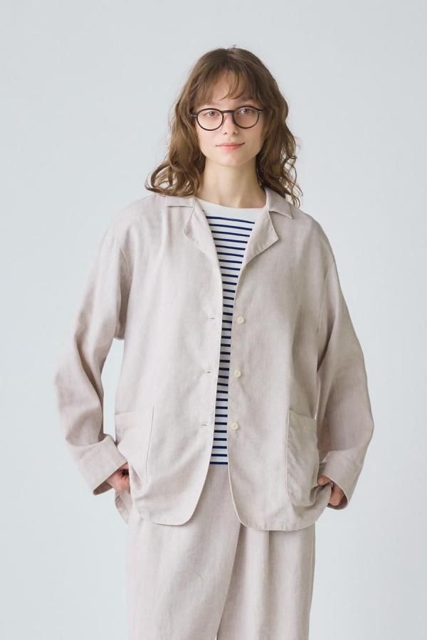 <img class='new_mark_img1' src='https://img.shop-pro.jp/img/new/icons8.gif' style='border:none;display:inline;margin:0px;padding:0px;width:auto;' />NORTHERN LINEN shirt jacket