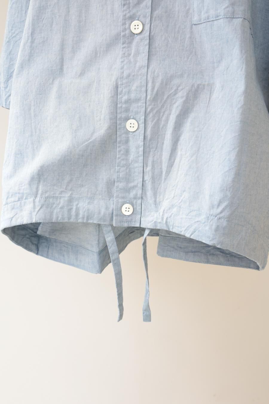 chambray work shirt - MidiUmi（ミディウミ）｜OFFICIAL ONLINE