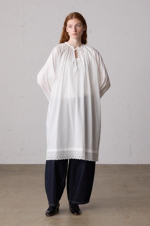 hem lace smock onepiece