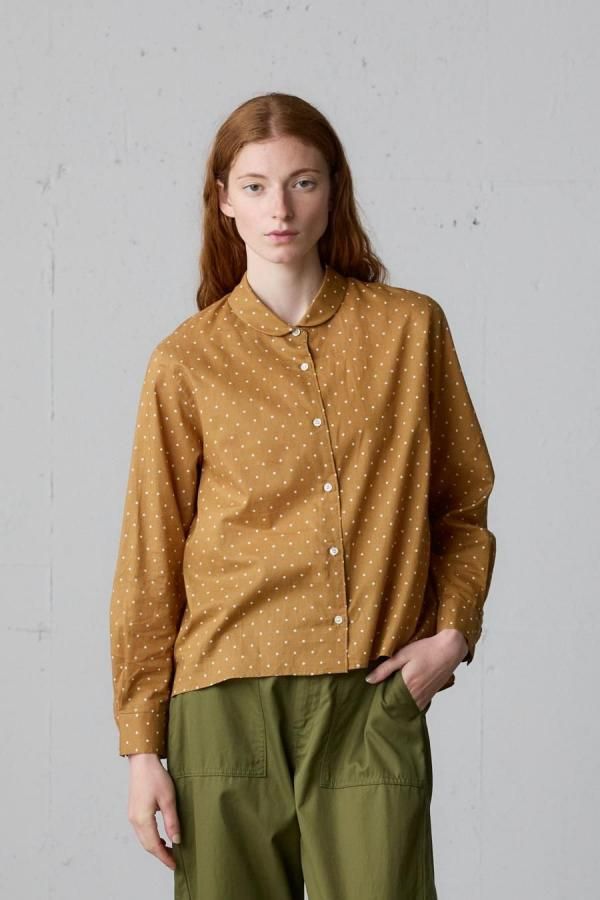 トップス MidiUmi / cotton grandpa long shirts M-L MidiUmi - MidiUmi / cotton grandpa long shirts M-Lの通販 by