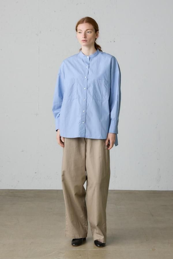 cotton linen wide volume pants