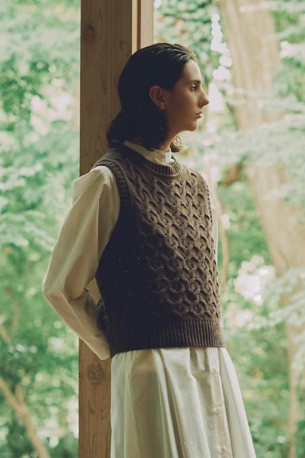 short knitting pattern vest