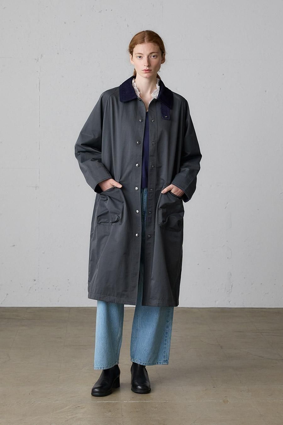 hunting long coat - MidiUmi（ミディウミ）｜OFFICIAL ONLINE SHOP