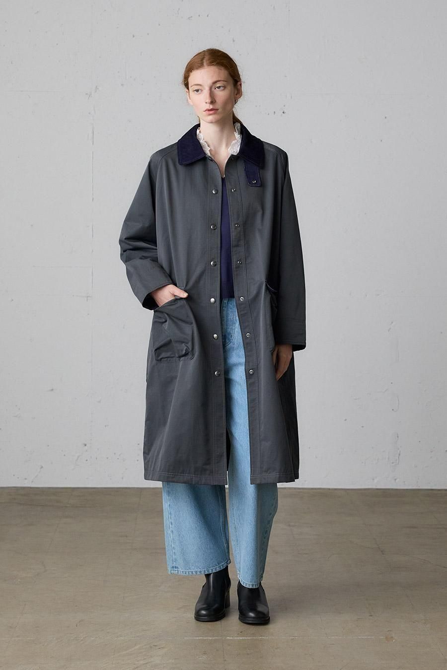 hunting long coat - MidiUmi（ミディウミ）｜OFFICIAL ONLINE SHOP