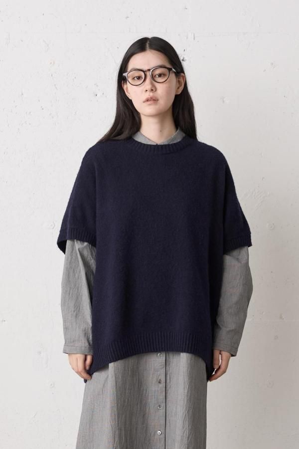 crew neck cocoon vestFUDGE11Ǻܡ