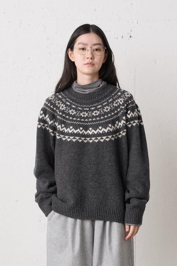 【近日入荷予定】nordic knit pullover【FUDGE11月号掲載】