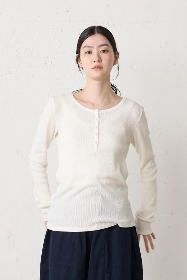 waffle henry neck pullover