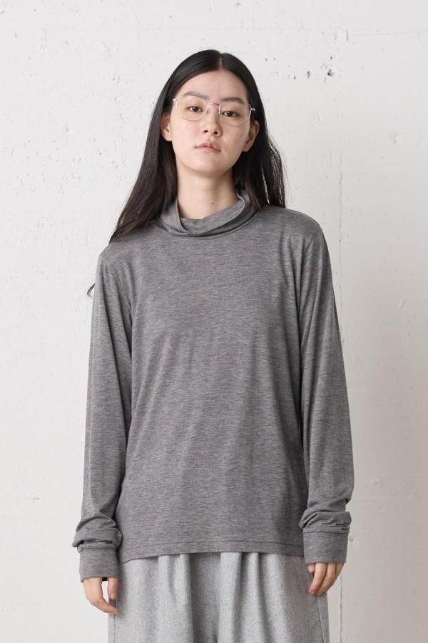 smooth touch highneck pullover