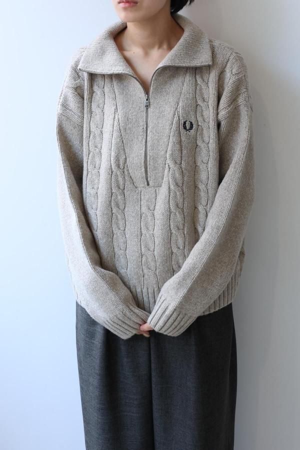 <img class='new_mark_img1' src='https://img.shop-pro.jp/img/new/icons8.gif' style='border:none;display:inline;margin:0px;padding:0px;width:auto;' />HALF ZIP KNIT JUMPER (K1103) / Fred Perry