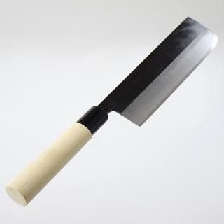 菜切り包丁 青鋼 水牛柄 160mm | 刃物の老舗 本家かね惣