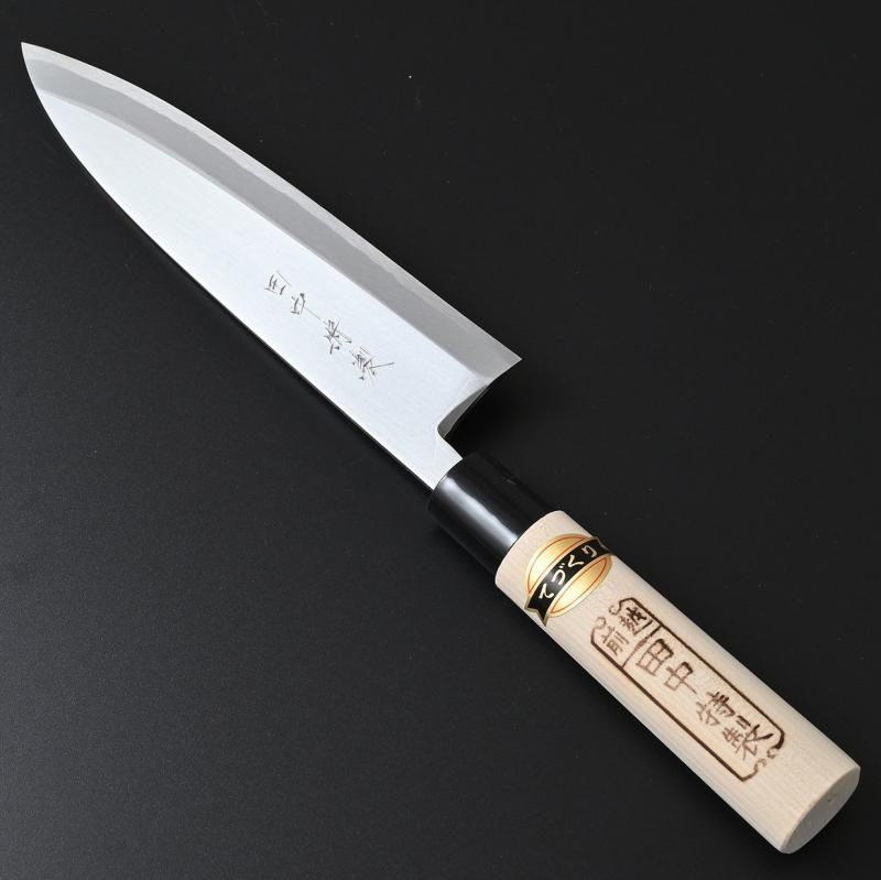田中特製ふぐ包丁「身卸し包丁」195mm 青紙(青鋼)2号 - 越前本 田中特製ふぐ包丁「身卸し包丁」195mm 青紙(青鋼)2号 - 越前本