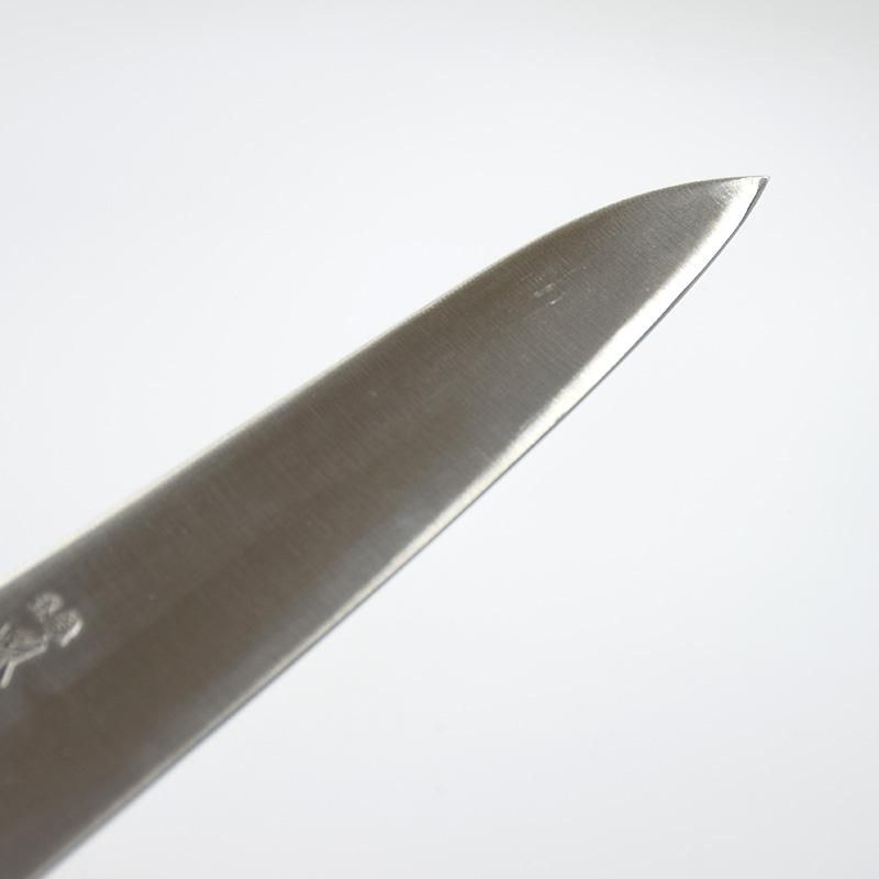 源助久「ツバ付牛刀」180mm 日本鋼 - 越前本手打包丁と農具の 源助久「ツバ付牛刀」180mm 日本鋼 - 越前本手打包丁と農具の