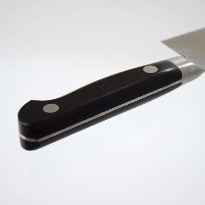 源助久「ツバ付牛刀」180mm 日本鋼 - 越前本手打包丁と農具の 源助久「ツバ付牛刀」180mm 日本鋼 - 越前本手打包丁と農具の
