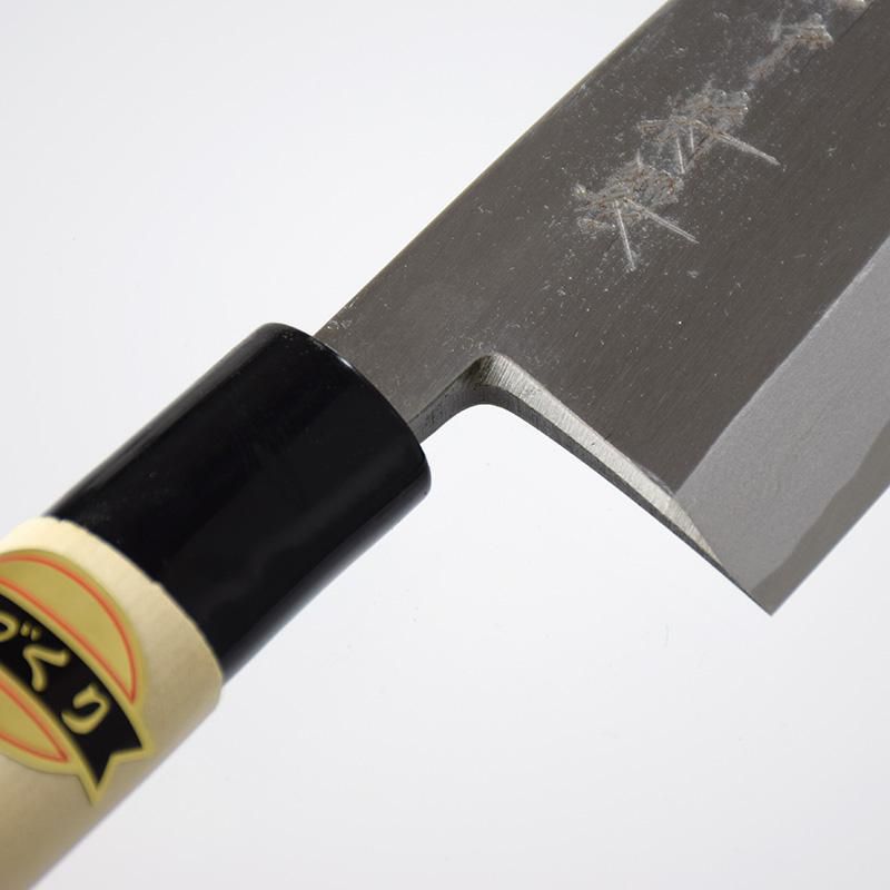 田中特製「出刃包丁」150mm 青紙(青鋼)2号・本研ぎ付 - 越前本 田中特製「出刃包丁」150mm 青紙(青鋼)2号・本研ぎ付 - 越前本