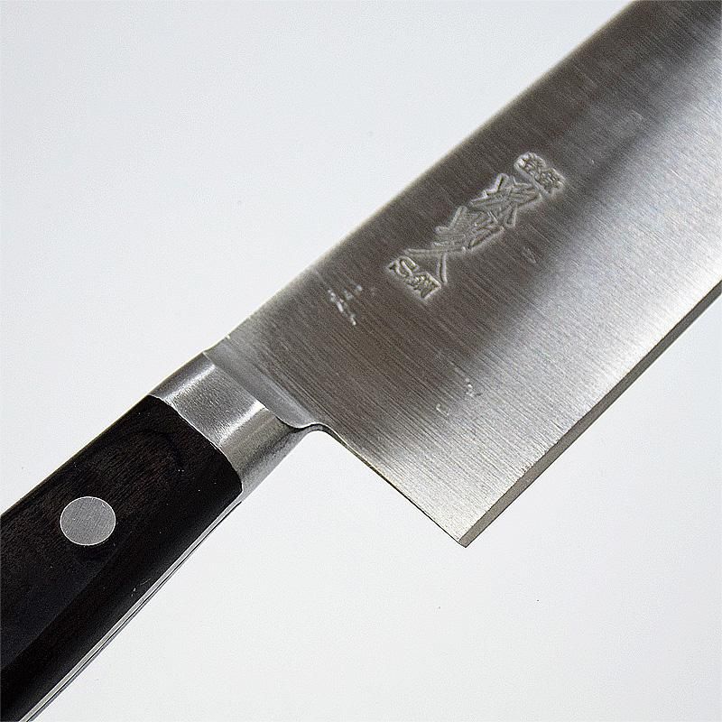 源助久「ツバ付牛刀」270mm スウェーデン鋼 - 越前本手打包丁と 源助久「ツバ付牛刀」270mm スウェーデン鋼 - 越前本手打包丁と