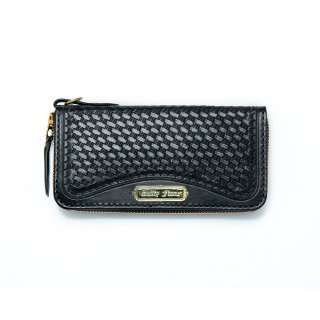 GF-LZIP1  ROUND ZIP BASKET LONG WALLET (PLATE TYPE)