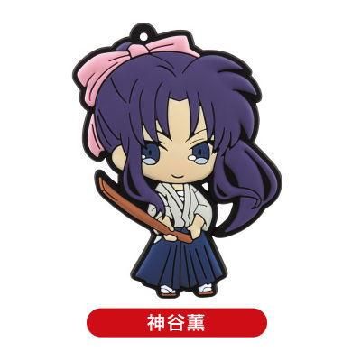 るろうに剣心　キティ　ハローキティ マスコットホルダー　緋村剣心　薫　2セット るろうに剣心 キティ ハローキティ マスコットホルダー 緋村剣心
