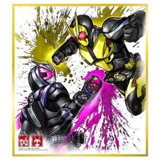 仮面ライダー色紙ART9 [7.ジオウトリニティ ＆ アギト