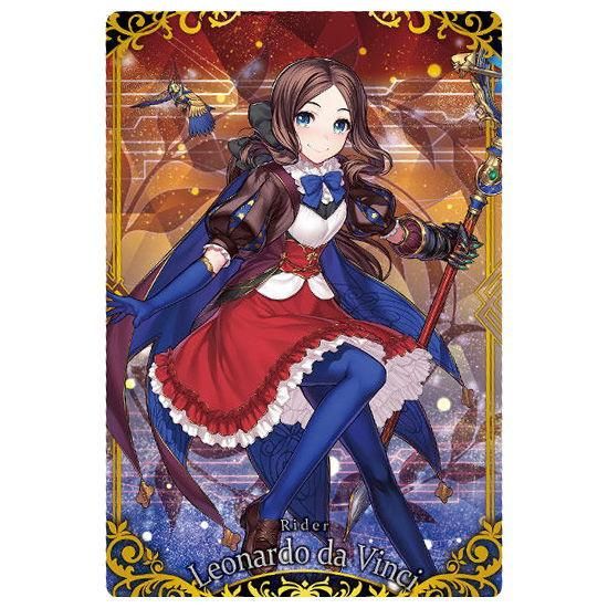 Fate Grand Order ウエハース9 16 R ライダー レオナルド ダ ヴィンチ ネコポス配送対応 C ガチャガチャ 食玩 通販 トイサンタ本店 フィギュア カプセルトイ