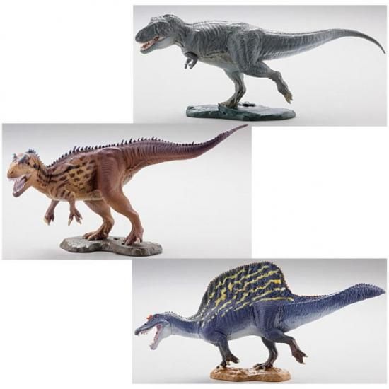 カプセルqミュージアム 恐竜発掘記9 最大最強肉食恐竜編 アソート3種セット 1 ティラノサウルス 2 アロサウルス 3 スピノサウルス ネコポス配送対応 C ガチャガチャ 食玩 通販 トイサンタ本店 フィギュア カプセルトイ