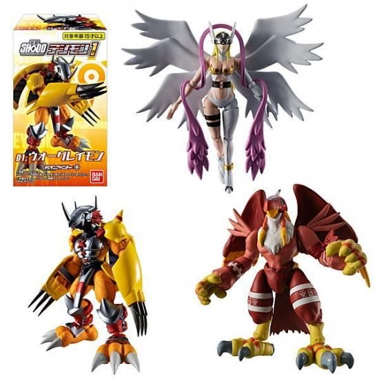 shodo デジモン 1〜3 セット SHODO デジモン1 全3種 開封 掌動 アクションフィギュア