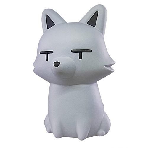 タヌキとキツネ ソフビフィギュア [3.オオカミ]【 ネコポス不可