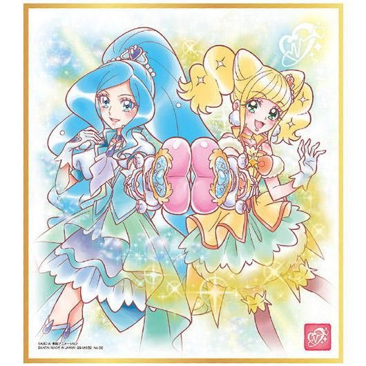 プリキュア 色紙art3 2 キュアフォンテーヌ キュアスパークル ネコポス配送対応 C 色紙のみです ガチャガチャ 食玩 通販 トイサンタ本店 フィギュア カプセルトイ