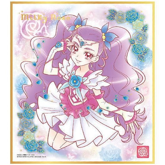 プリキュア 色紙ART3 [14.ミルキィローズ(金色箔押し