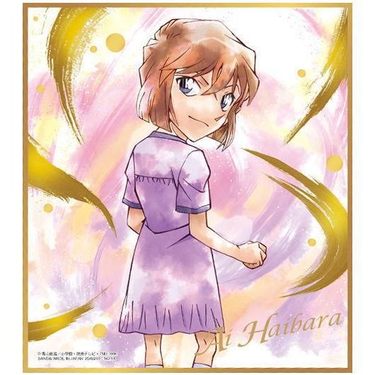 セル画 手描き 名探偵コナン 灰原哀 小さめA4サイズ きたない セル画 手描き 名探偵コナン 灰原哀 小さめA4サイズ きたない