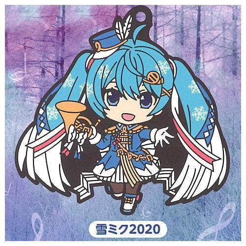 初音ミク ねんどろいどぷらす カプセルラバーキーチェーン Band