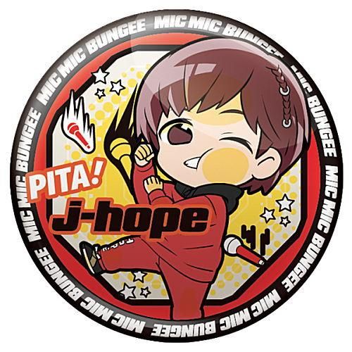 TinyTAN ぴた！でふぉめ缶バッジ j-hope TinyTAN ぴた！でふぉめ缶バッジ j-hope